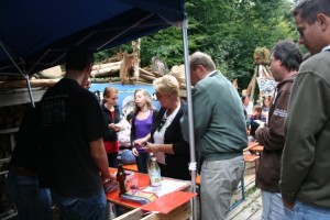 Stand bei der Spezialitätenwanderung 2009