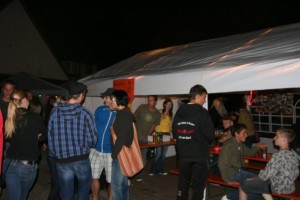 Stand bei der 100-Jahr Feier TSV Schwarzenberg